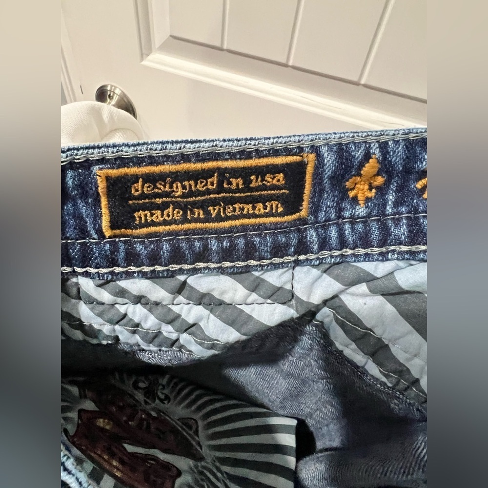 Men’s Rock Revival Jeans Acid wash look Evan straight 38 - Picture 8 of 16